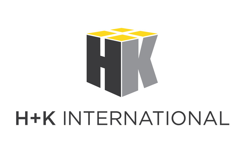 H+K International logo